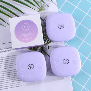 Leiqi Kuli Europe Soft Focus Makeup Powder Cake Makeup Concealer Soft Skin Q2135