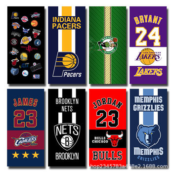 Fashionable Brand Sports Towel, Gym Towel, Lakers-Made Warriors, Ball Bath Towel, Beach Towel, Logo