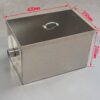 Stainless steel oil-water separator commercial catering hotel kitchen hotel sewage processor buried grease trap