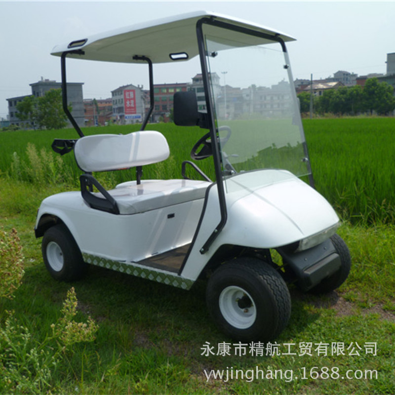 Electric four-wheel vehicle four-wheel fuel sightseeing car electric golf cart four-wheel 2-seat patrol car watching RV