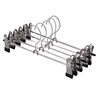 Popular factory direct windproof stainless steel pants clip multi-purpose pants rack clothes hanger creative home department store wholesale