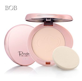 Genuine goods BOB xinqiaoqing facial Flawless powder moisturizing oil control makeup powder wet and dry dual-use makeup powder wholesale
