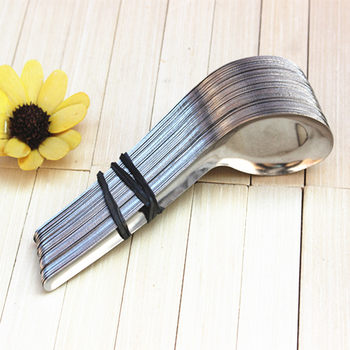 [2kg] Flat-Bottomed Spoon, Extbottomed Version of Palace Soup Spoon, Thickeneded Soup Spoon, One Yuan and Two Yuan Store Supply, Yiwu