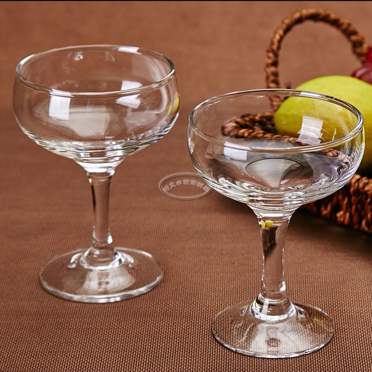 European Style Champagne Tower Cup, Saucer-Shaped Tall Wedding Tower Cup, Bar Creative Wide-Mouth Cocktail Cup