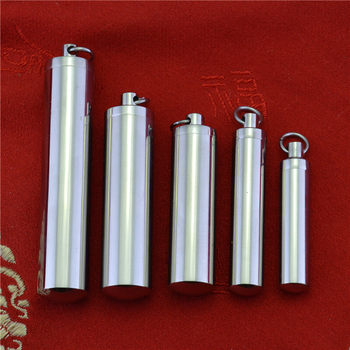 Foreign Trade Jewelry Wholesale Openable Stainless Steel Creative Perfume Bottle Necklace Personalized Men's and Women's Pendant Jewelry Stn002