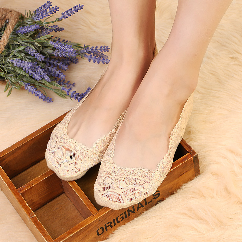 袜子女蕾丝船袜女士tutu冰丝船袜日系棉袜短袜隐形袜女学生袜批发