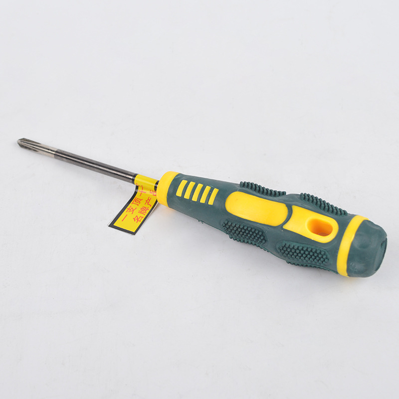 五金工具铬钒合金钢螺丝刀3/4/5/6寸十字起子家具批发磁性十字头