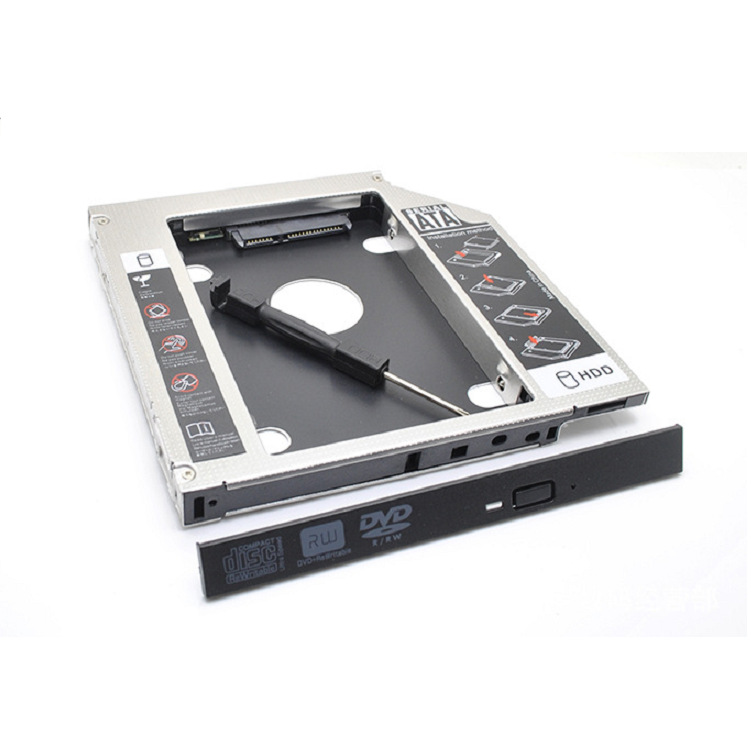 12.7/9.5/9.0mm Sata3 Notebook Optical Drive Hard Drive Bracket Universal Ssd Solid State Drive Bracket