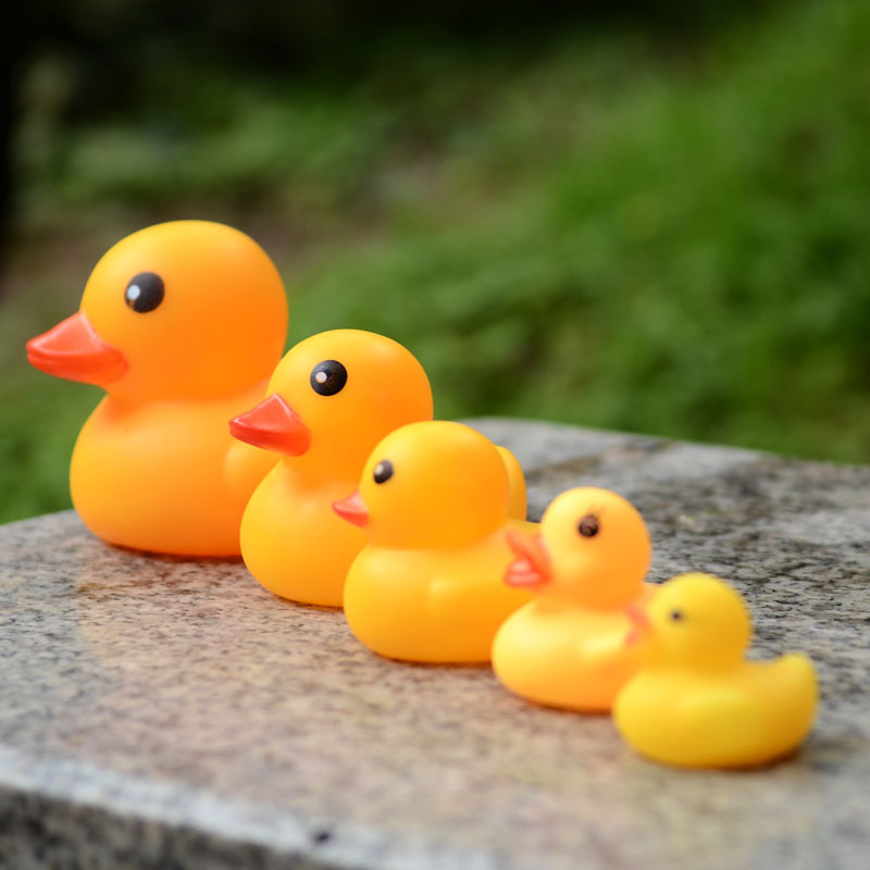 ไวนิลนกเป็ดน้ำเป็ด-เป็ดน้อยหยิกจะทำให้เสียงของเล่นการศึกษาแม...