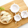 Manual dumpling wrapper plastic dumpling mold fast dumpling clip large, medium and small three pack diameter 7-10cm