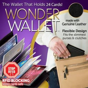 WONDER WALLET business card holder business card bag large capacity card bag coin purse business card case RFID function