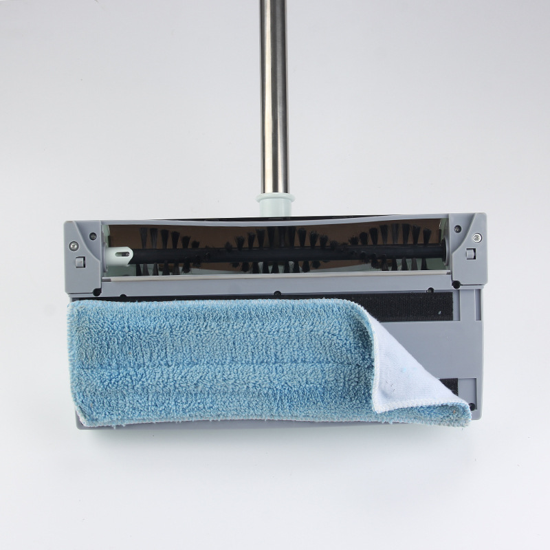 厂家供应新款电动扫拖一体机家用多功能便捷扫地机充电懒人拖把