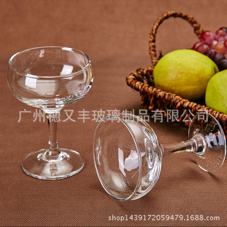 European Style Champagne Tower Cup, Saucer-Shaped Tall Wedding Tower Cup, Bar Creative Wide-Mouth Cocktail Cup