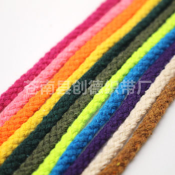 High-quality cotton rope core-wrapped cotton rope 16-strand eight-strand cotton rope 4MM ~ 10MM 5mm in large quantities