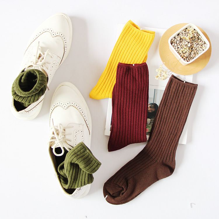 04 piles of socks for women spring new manufacturer wholesal...