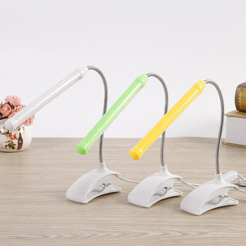 Creative LED small desk lamp USB clip lamp eye protection desk lamp student dormitory desk gift factory wholesale