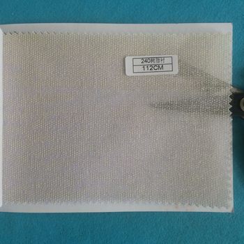 Factory Supply Glue Resin Lining Glue-free Resin Lining Hard Lining Pants Waist Lining Garment Heavy Duty 240 Textile Lining Cloth