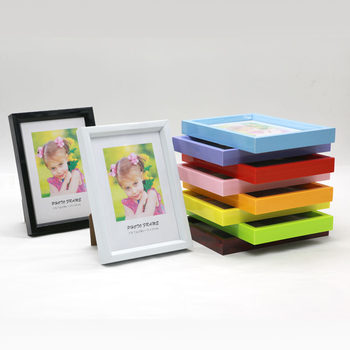 Plastic photo frame photo frame wall/Daily necessities photo wall accessories picture frame certificate frame children photo frame A4 photo frame