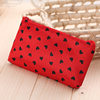 Cosmetic bag small Korean version of cosmetics storage bag love cosmetic bag Taobao gifts hand bag satin small bag wholesale