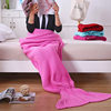 New Summer Imitation Cashmere Blanket Mermaid Blanket Office Sofa Blanket Thickened Knitted Air Conditioning Blanket Mattress