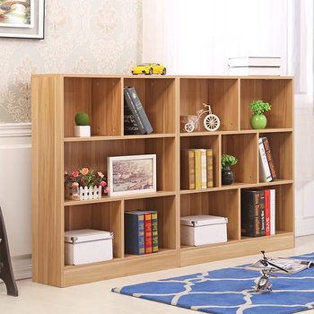 New Modern Chinese Low Bookcase Creative Free Combination Bookshelf Simple Storage Children's Locker Factory Direct Sales