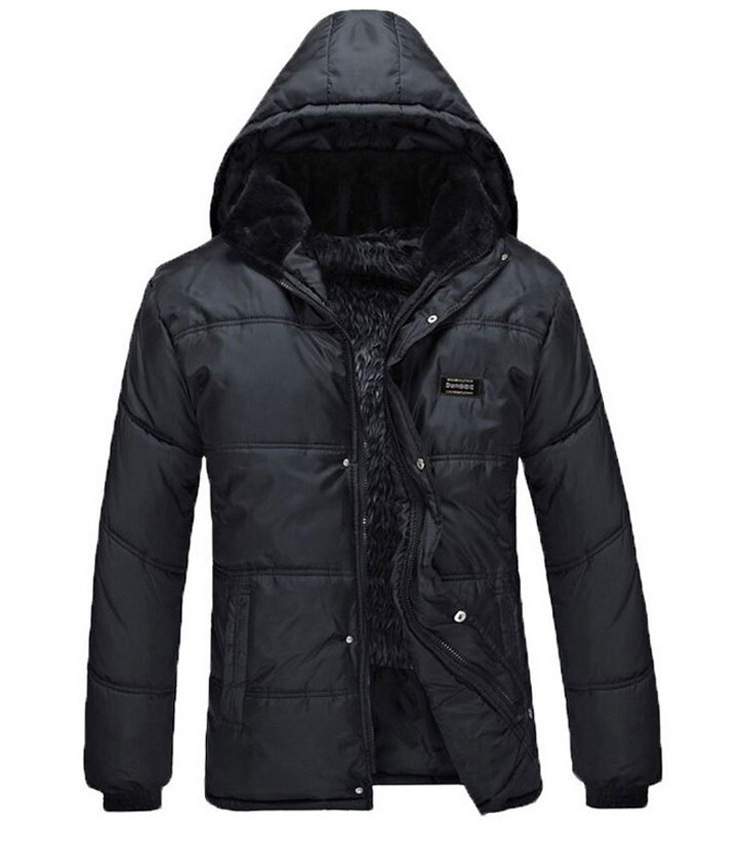 中老年棉衣男士棉祆加厚加绒大码棉服爸爸装冬装父亲外套一件代发