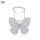 Jinse flying butterfly ring латунное кольцо с микроинкрустацией цирконом, европейские и американские высококачественные универсальные персонализированные ювелирные изделия для женщин mini 0