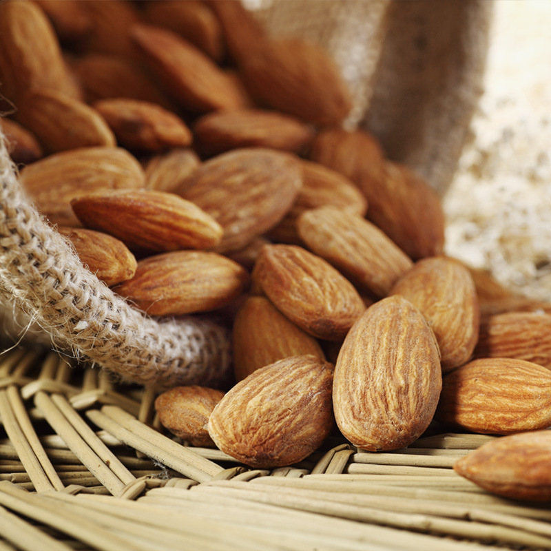 Hengkang almond 128g bags of nuts fried nuts specialty leisure snacks wholesale a generation of hair