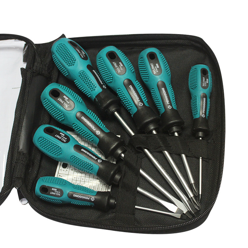 Penggong CROSSแบนไขควงขายส่ง Chrome Vanadiumเหล็กความแข็งแม่...