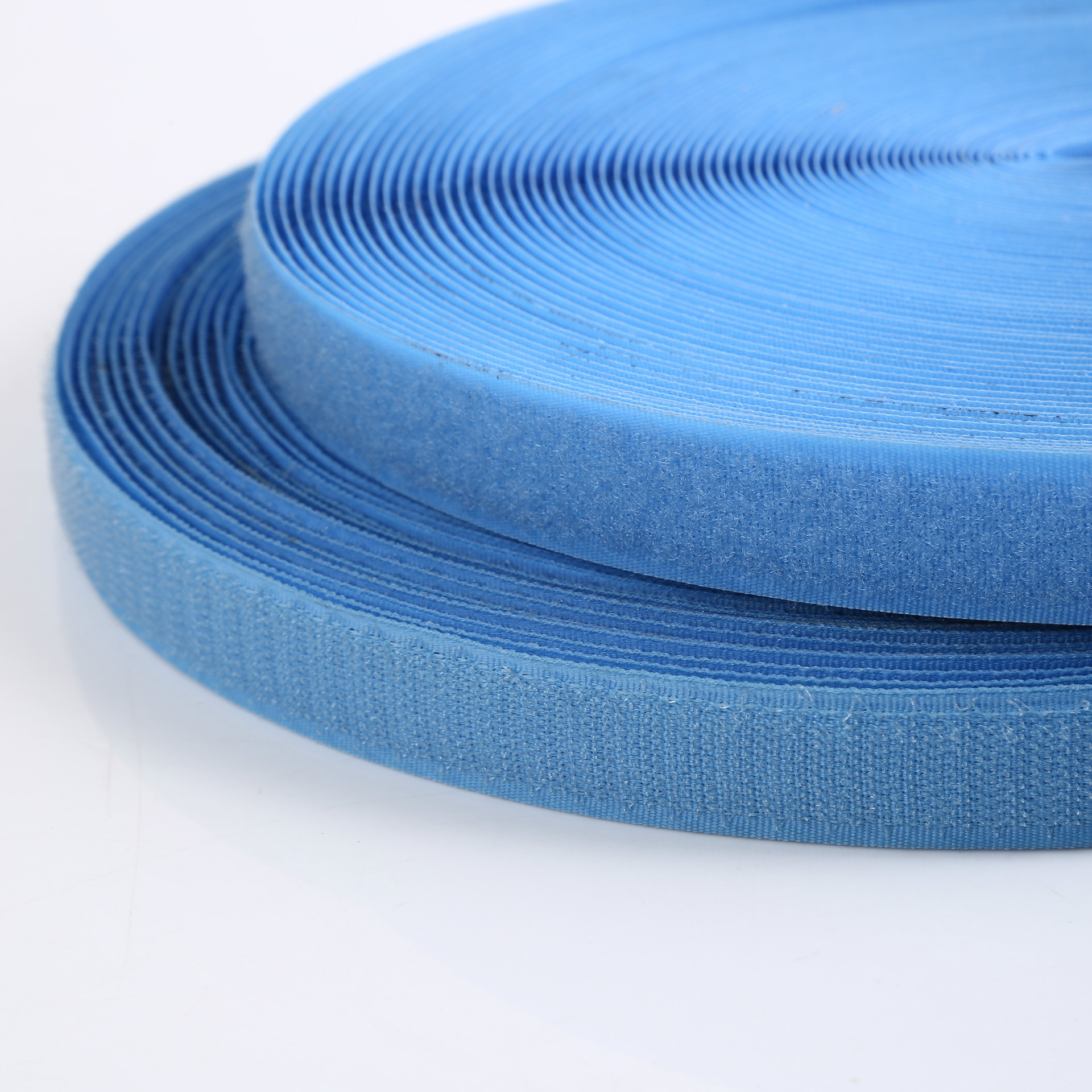 Velcro color adhesive tape polyester 10mm-150mm black and white color glue-free female buckle sewing-type adhesive tape