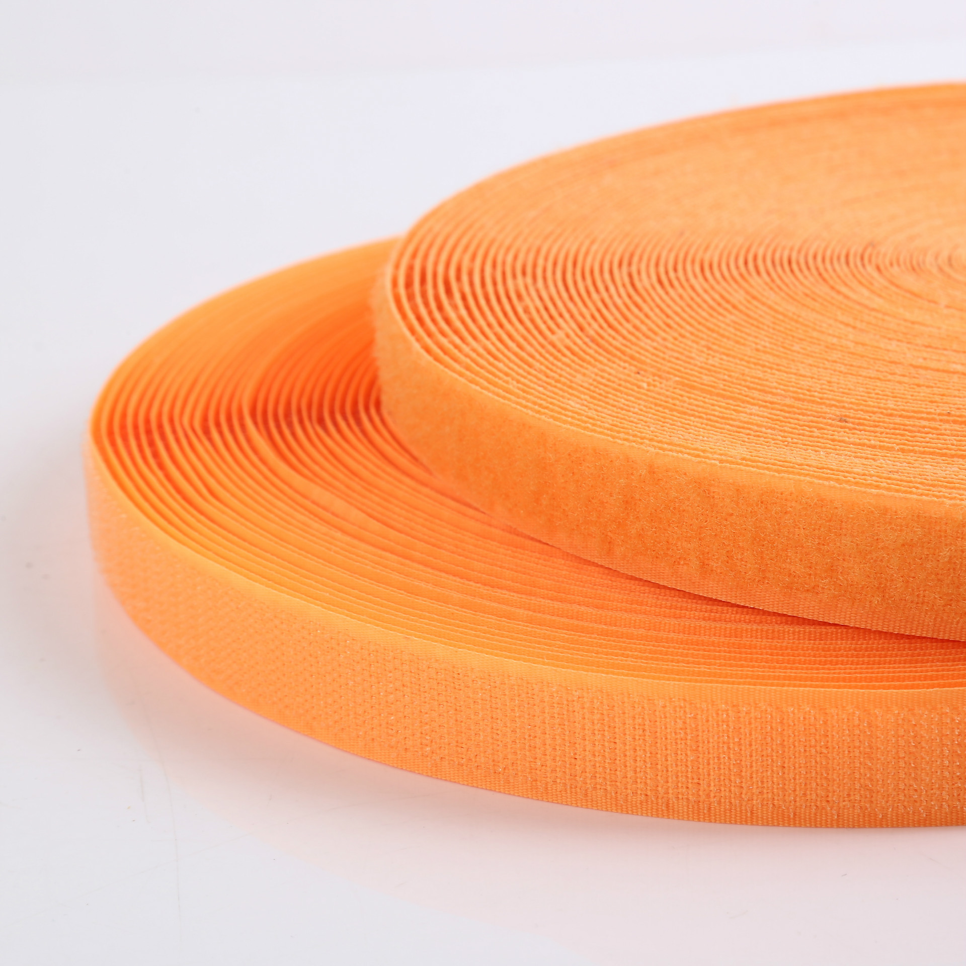 Velcro color adhesive tape polyester 10mm-150mm black and white color glue-free female buckle sewing-type adhesive tape