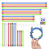 Cross-Border Spot 4.0mm Silicone Tie Rope Gear Tie Reusable Binding Rope Binding Belt Wholesale