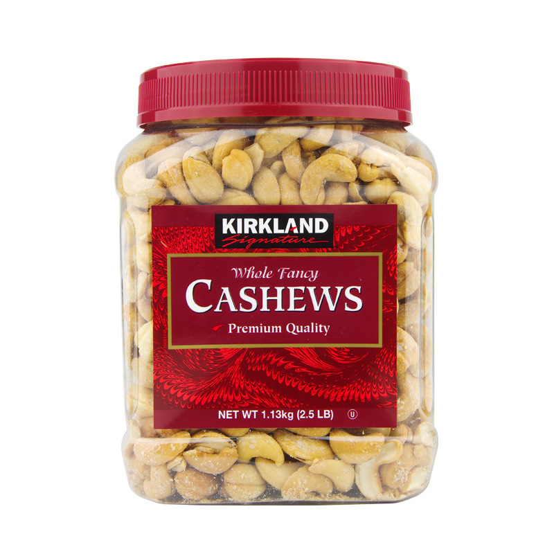 Kirkland Crispy Salt-Baked Cashew Nuts Imported from the United States 1130g Delicious and Healthy