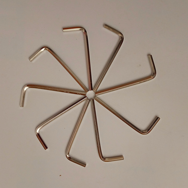 批发供应平头单只内六角L型内六角汽修机修扳手远鸿五金工具