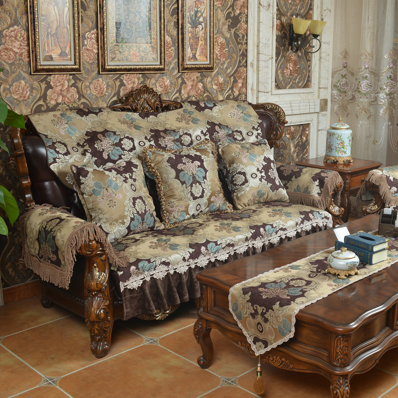 European and American Coffee Color Pillowcases, Cushion Covers, Lumbar Pillowcases, Lumbar Cushion Covers, Wholesale Dropshipping 5