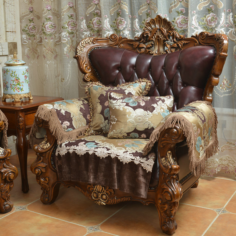 European and American Coffee Color Pillowcases, Cushion Covers, Lumbar Pillowcases, Lumbar Cushion Covers, Wholesale Dropshipping 5