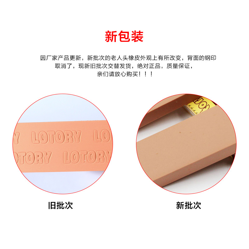 Old man's head eraser sketch soft eraser no crumbs Reney sketch soft eraser art student eraser wholesale