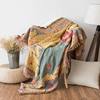 Cross-border Multi-function Blanket Sofa Towel Cover Blanket World Map Internet Celebrity Blanket Full Cover Tapestries