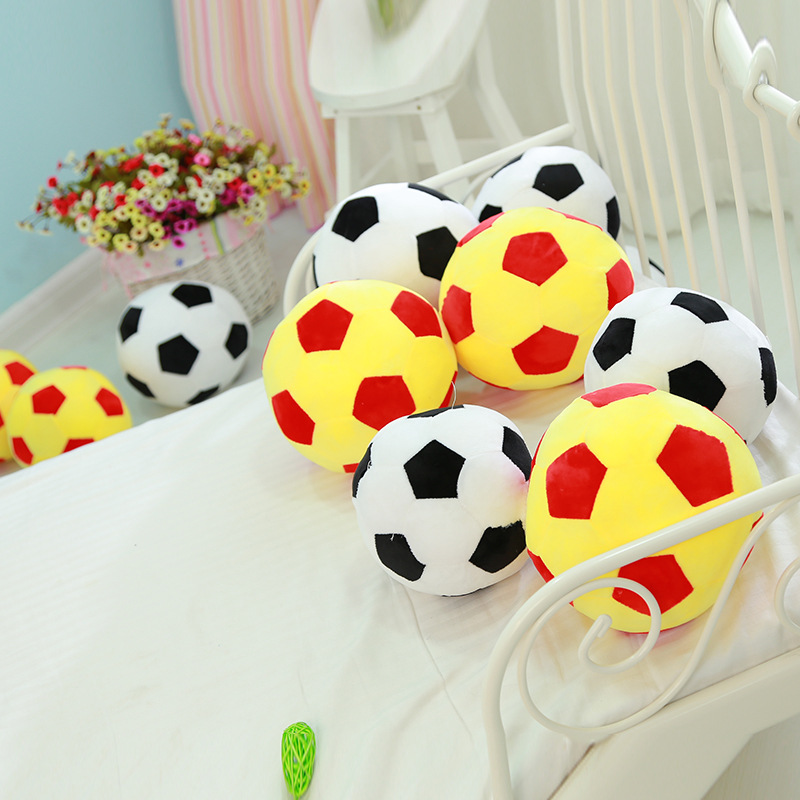 厂家批发足球抱枕毛绒玩具教学用品幼儿童舞蹈道具学校活动礼品