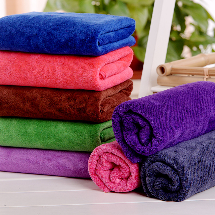 Functional Towel Wholesale Microfiber Car Wash Car Towel Absorbent Beauty Salon Towel Heat Transfer Laser Logo