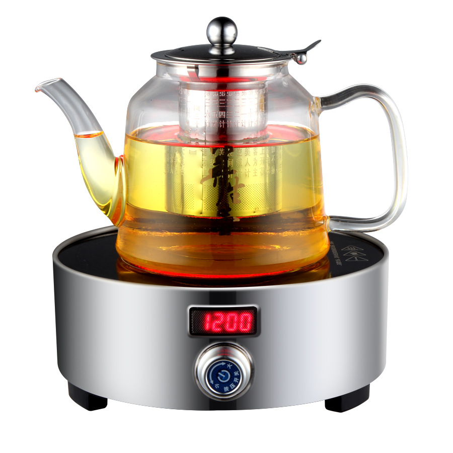 Manufacturer Wholesale Nuojishi L3 Electric Tea Boiling Water Boiling Tea Set Moxa Instrument Light Wave Household Small Electric Ceramic Stove