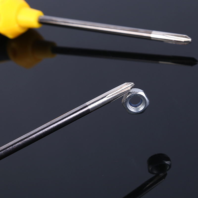 葫芦胶柄磁性螺丝刀多规格手动维修拆卸工具铬钒钢单用防滑十字