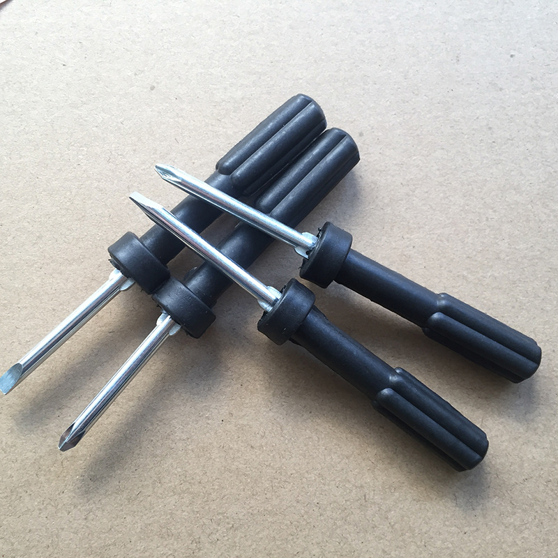double-headed small round head screwdriver 2-inch dual-purpo...
