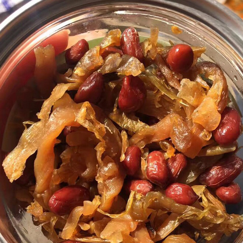 Multi-flavor bamboo shoots net content 500g and other specifications Lin'an specialty snacks peanut dried bamboo shoots one-piece delivery wholesale