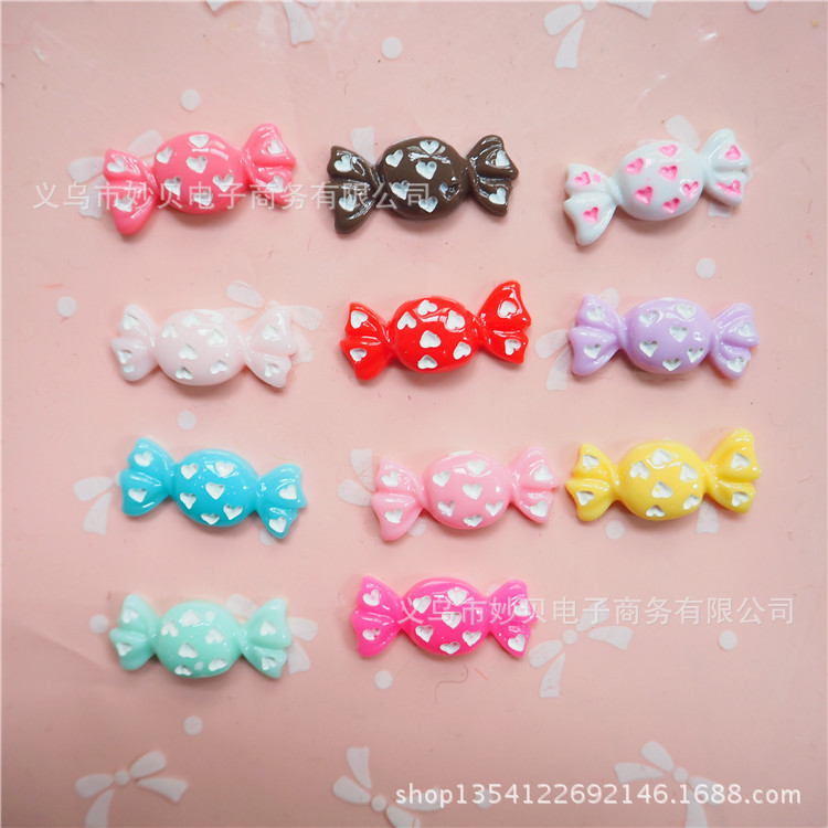 เครื่องประดับ DIY รูปหัวใจน่ารักทำจากเรซิน พร้อมกาวครีม สำหรับต่างหู เครื่องประดับศีรษะ และเครื่องเขียนของเล่น
