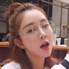 Kedun Korean Style Eyeglass Frames, Fashionable Retro Flat Lenses, Aviator and Pilot Glasses 3026