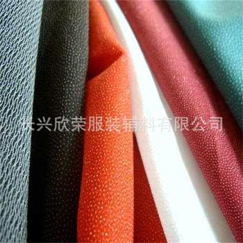 Manufacturers Wholesale 5075D All KinDs of Gram Weight Colorful Export Interlining Washable Composite BonDing Interlining