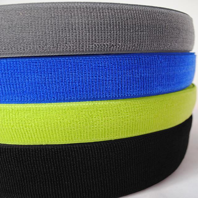 Factory wholesale color nylon elastic Velcro elastic non-gripping Velcro Velcro Velcro elastic band