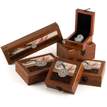 Jewelry beads wooden jewelry box bracelet bracelet pendant ring necklace gift vintage box wholesale