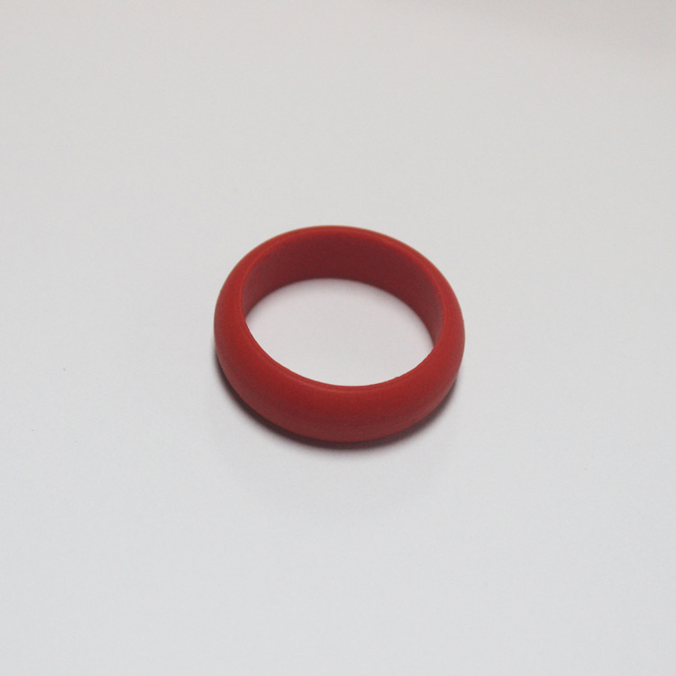 跨境热销8mm光面硅胶戒指 欧美戒指户外运动登山指环戒指现货批发